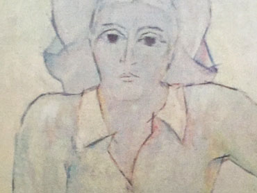The Artist's Wife in White
